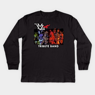 Freddy's Milli Vanilli Tribute Band Kids Long Sleeve T-Shirt